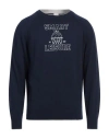 Eleventy Man Sweater Midnight Blue Size M Cashmere