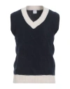 Eleventy Man Sweater Midnight Blue Size M Cashmere, Silk, Polyester In Black