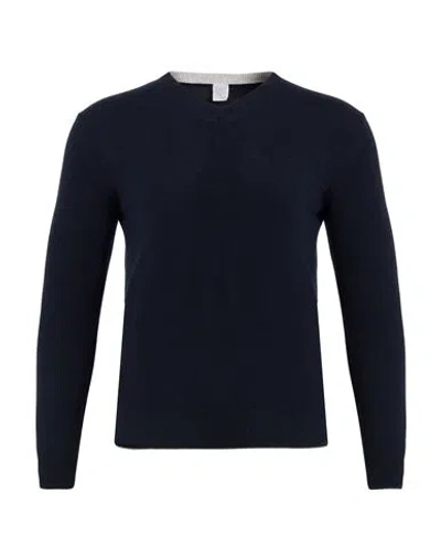 Eleventy Man Sweater Midnight Blue Size Xl Cashmere