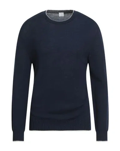 Eleventy Man Sweater Navy Size L Wool