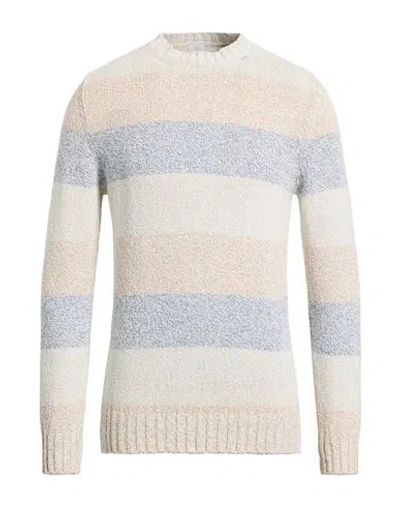 Eleventy Man Sweater Off White Size 3xl Cotton, Polyester