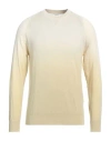 Eleventy Man Sweater Light Yellow Size M Cashmere