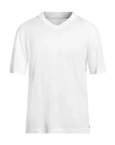 Eleventy Man Sweater White Size L Linen, Cotton