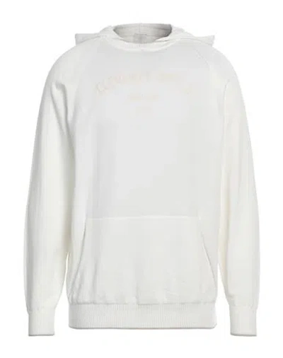 Eleventy Man Sweater White Size Xl Cotton