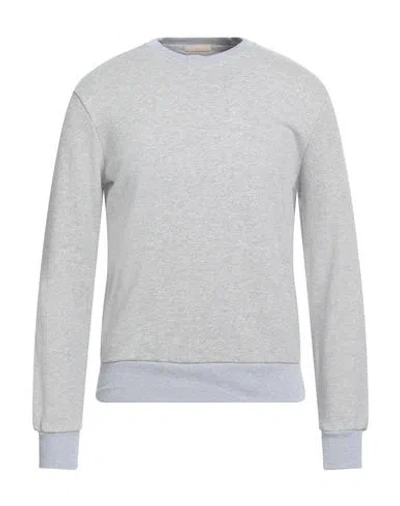 Eleventy Man Sweatshirt Grey Size S Cotton In Brown