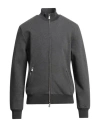 Eleventy Man Sweatshirt Lead Size Xl Cotton In Grey