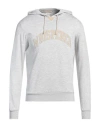Eleventy Man Sweatshirt Light Grey Size M Cotton, Polyamide, Polyester, Polyurethane