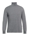 Eleventy Man Turtleneck Grey Size S Wool