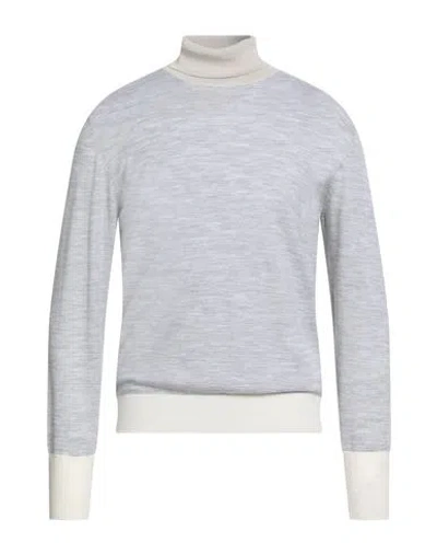 Eleventy Man Turtleneck Grey Size Xl Wool In Gray