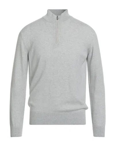 Eleventy Man Turtleneck Grey Size Xxl Cashmere