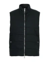 Eleventy Man Vest Midnight Blue Size 40 Polyamide In Blue