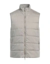 Eleventy Man Vest Grey Size 42 Polyester In Gray