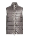 Eleventy Man Vest Lead Size 48 Polyamide In Gray