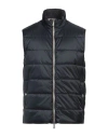 Eleventy Man Vest Navy Size 48 Polyamide, Polyurethane In Black