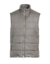 Eleventy Man Vest Grey Size 48 Polyester