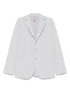 Eleventy Mélange Blazer In Grey