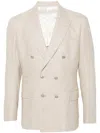 ELEVENTY MÉLANGE-EFFECT BLAZER