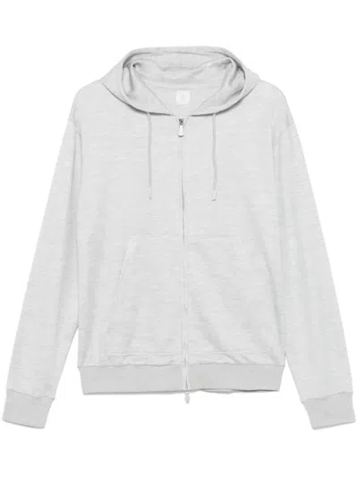 Eleventy Mélange-effect Hoodie