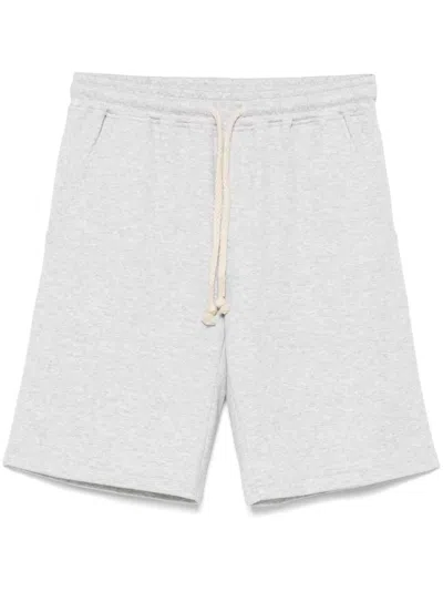 Eleventy Mélange-effect Shorts In Grey