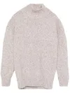 Eleventy Mélange-effect Sweater In Neutrals