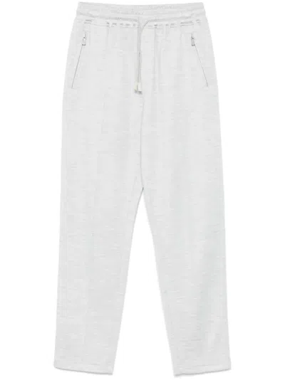 ELEVENTY ELEVENTY MÉLANGE-EFFECT TRACK PANTS