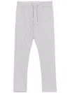 Eleventy Mélange-effect Track Pants In Grey