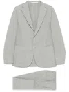 Eleventy Elasticated Waist Two-piece Suit In Grey
