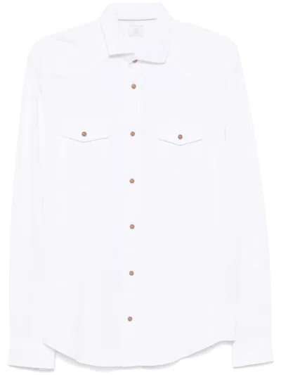 Eleventy Men Cotton Shirt