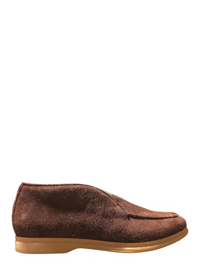 Eleventy Men Elastic Moccasin Shoe