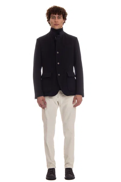 Eleventy Men's Trendy Mini Coat For Fw24 In Black