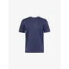 Eleventy T-shirt  Men Color Blue In Blu, Grigio E Bianco