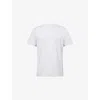Eleventy Mens  Iconic Layered Cotton T-shirt In White