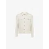 Eleventy Mens Spread-collar Relaxed-fit Linen Jacket Sand Xxxl In Sand
