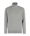 Eleventy Maglia Dolcevita Tipping In Gray