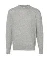 Eleventy Mélange Sweater In Gray