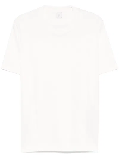Eleventy Modal-cotton Jersey T-shirt In White