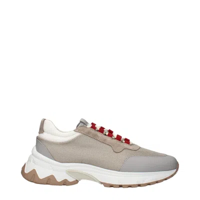 Eleventy Multicolor Fabric Chunky Sneakers