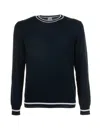 Eleventy Crew Neck Long Sleeve Sweater