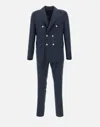 Eleventy Wool Silk Linen Tailored Suit