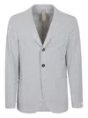 Eleventy Front Pockets Notch Lapel Blazer In Gray