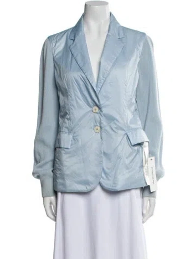 Pre-owned Eleventy Nylon Down Jacket In Blue