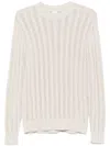 Eleventy Long-sleeved Sweater In Neutrals