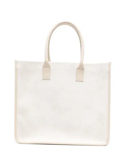 Eleventy Paisley-pattern Tote Bag In Pink