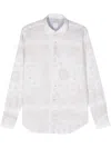 Eleventy Paisley-print Button-up Shirt