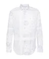 Eleventy Patterned Long-sleeved Shirt