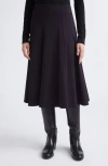 Eleventy Panel Skirt In Blue