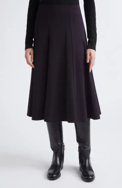 Eleventy Panel Skirt In Blue