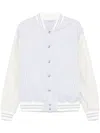 Eleventy Panelled Bomber Jacket In Grey