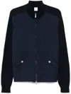 Eleventy Panelled Jacket In Blue