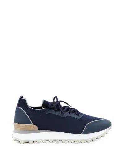 Eleventy Sneakers Men Color Grey In Blue